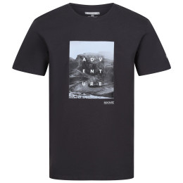 Herren-T-Shirt Regatta Breezed IV grau Ash