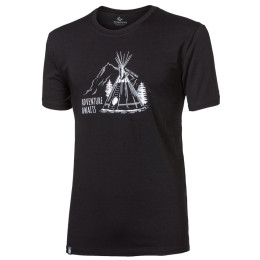 Herren-T-Shirt Progress OS PIONEER "TEEPEE"24FN schwarz Black