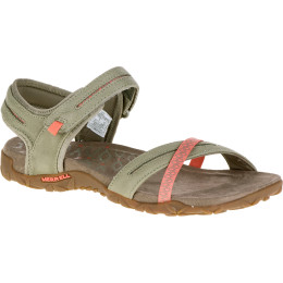 Damensandalen Merrell Terran Cross II grün/braun Putty
