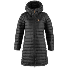 Damen Daunenmantel Fjällräven Snow Flake Parka schwarz Black