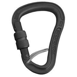 Karabiner Singing Rock Bora GP Screw HMS Black schwarz Black