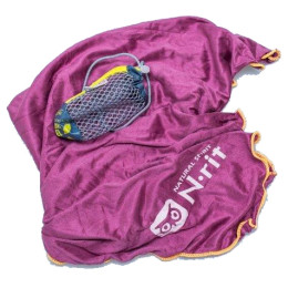 Handtuch N-Rit Super Light Towel L rosa Purple