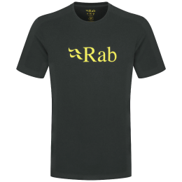 Herren-T-Shirt Rab Stance Logo Tee grau