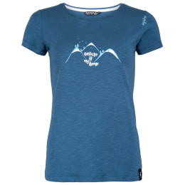 Damen-T-Shirt Chillaz Gandia Nature Is Home blau Darkblue