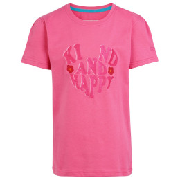Kinder-T-Shirt Regatta Bosley VII rosa Flamingo Pink