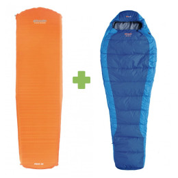 Set Pinguin Set spacáku Savana 185 a karim blau