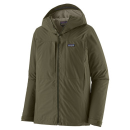 Herrenjacke Patagonia M's Insulated Boulder Fork Rain Jkt grün Basin Green