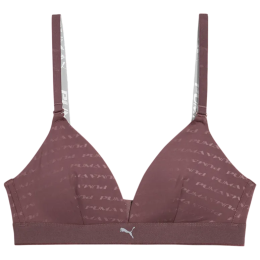 Büstenhalter Puma Embosed logo triangle top 1P