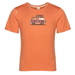Herren-T-Shirt Chillaz Bozen Climber's Life orange Terracotta