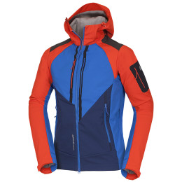 Herrenjacke Northfinder Barett blau/rot