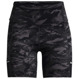 Damenshorts Under Armour Fly Fast 3.0 Half Tight schwarz Black / Black / Black
