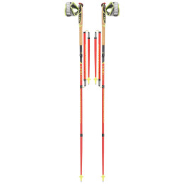 Trail Running Stöcke Leki Micro Trail Pro (2019) rot NeonredDarkedGreyWhiteNeonyellow