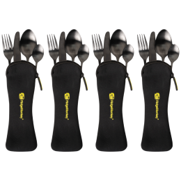 Besteckset Ridge Monkey DLX Cutlery Set Four Pack