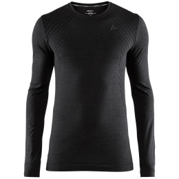 Herren-T-Shirt Craft Fuseknit Comfort LS (2018) schwarz