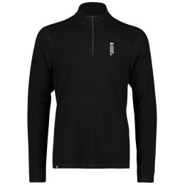 Herren-Funktionsshirt Mons Royale Cascade Merino Flex 200 1/4 Zip schwarz Black