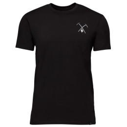 Herren-T-Shirt Black Diamond Piolet SS Tee schwarz Black