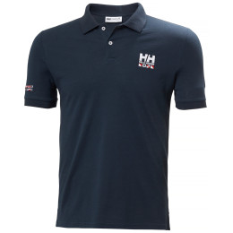 Herren T-Shirt Helly Hansen Messina Graphic Fitted Polo blau 599 NAVY