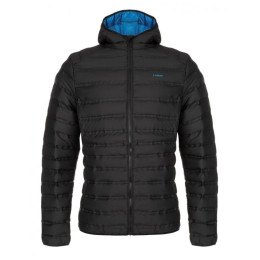 Herren-Winterjacke Loap Iten schwarz