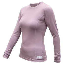 Damen-Funktionsshirt mit langen Ärmeln Sensor Merino DF hellrosa mystic violet
