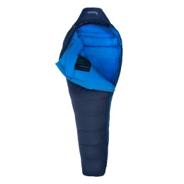 Daunenschlafsack Warg Stark 900 blau