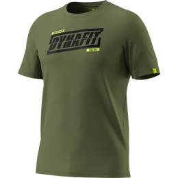 Herren T-Shirt Dynafit Graphic Co T-Shirt M grün 5A41 - military green/TABLOID
