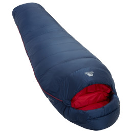 Daunenschlafsack Mountain Equipment Helium 250 Wmns Long blau Medieval Blue