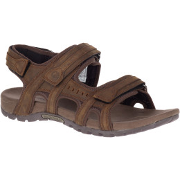 Herrensandalen Merrell Sandspur Lee Backstrap braun DarkEarth