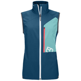 Damenweste Ortovox Berrino Vest W blau petrol blue