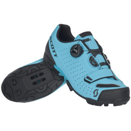 Damen-Radsportschuhe Scott Mtb Comp Boa Lady blau/schwarz LightBlue/Black