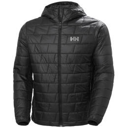 Herrenjacke Helly Hansen Lifaloft Hooded Insulator schwarz 990 Black
