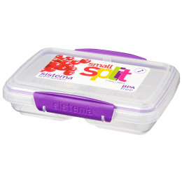 Snack-Box Sistema Small Split To Go 350ml lila