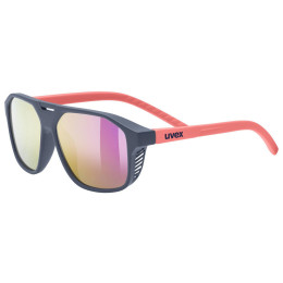 Kinder-Sonnenbrille Uvex Cosmic lila/rot RED MATT / MIR.PURPLE