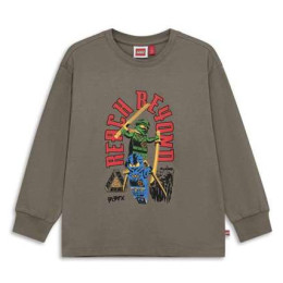 Kinder-T-Shirt Lego Wear Lwtaj 608 Brown hellbraun Light brown