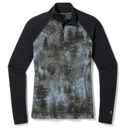 Damen-Funktionsshirt Smartwool W Classic Thermal Merino BL 1/4 ZB