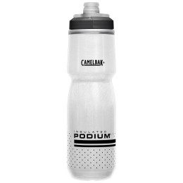 Fahrradflasche Camelbak Podium Chill 0,71l weiß White/Black
