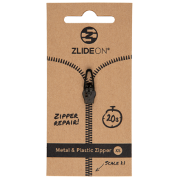 Ersatz-Reißverschluss ZlideOn Metal & Plastic Zipper XS