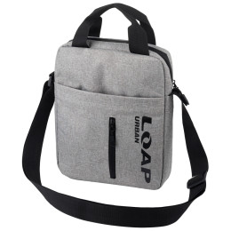 Umhängetasche Loap Dorn grau/schwarz