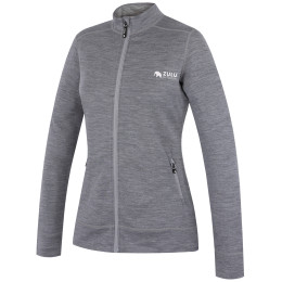 Damen-Sweatshirt Zulu Merino Collar 230 grau grey