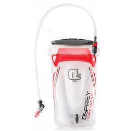 Wasser-Sack Osprey Hydraulics LT 1,5l weiß/rot red