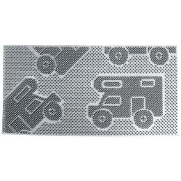 Fußmatte Brunner Trimmat S grau