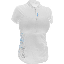Damen-T-Shirt Silvini Borgo WD253 weiß/blau WhiteBlue