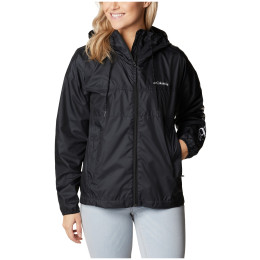 Damen-Windjacke Columbia Flash Challenger Novelty Windbreaker schwarz Black
