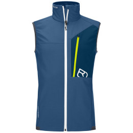 Herrenweste Ortovox Berrino Vest M blau mountain blue