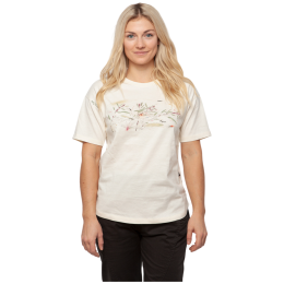 Damen-T-Shirt Chillaz Leoben Grasses beige creme