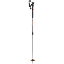 Damen Trekkingstöcke Leki Helicon Lite schwarz/grau dark anthracite-neonorange-black