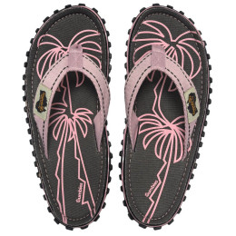 Damen Flip-Flops Gumbies Palm Leaf Grey grau šedá