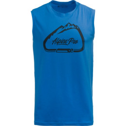 Herren Unterhemd Alpine Pro Gared blau