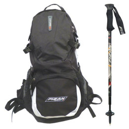 Trekkingstöcke Fizan Compact Combi schwarz