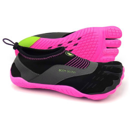 Damen Wasserschuhe Body Glove 3T Cinch schwarz/rosa Black/NeonPink