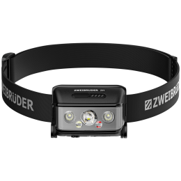Stirnlampe Zweibrüder ZB-3H schwarz Black